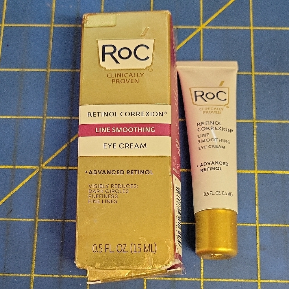 ROC Retinol Correxion Line Smoothing Eye Cream 15ml New